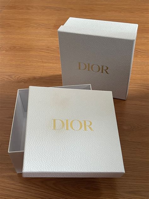 dior white box|christian dior jewelry box.